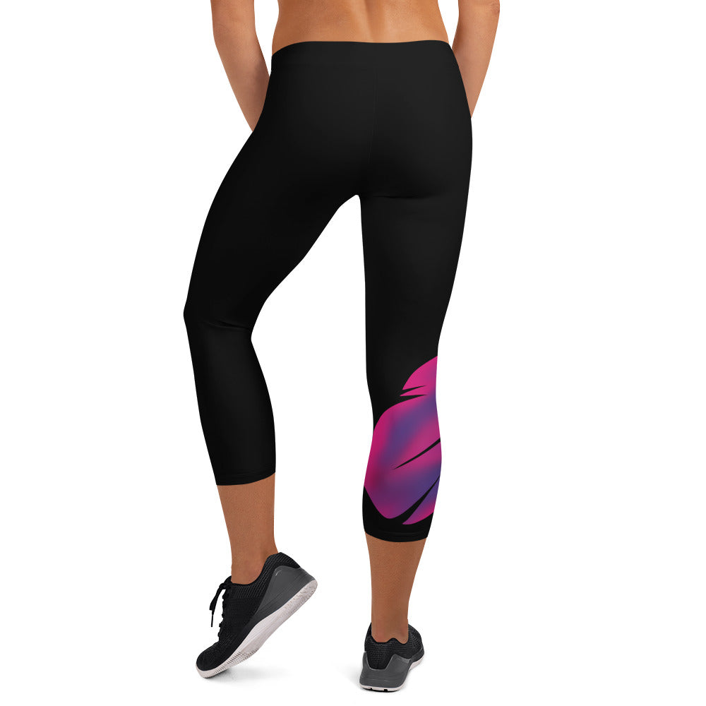 THE FEATHER CAPRI LEGGINGS