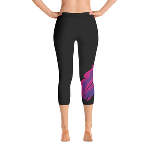 THE FEATHER CAPRI LEGGINGS