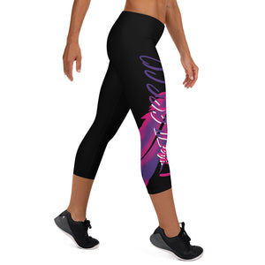 THE FEATHER CAPRI LEGGINGS