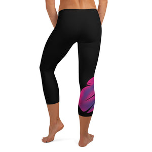 THE FEATHER CAPRI LEGGINGS