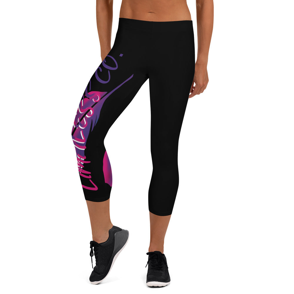 THE FEATHER CAPRI LEGGINGS