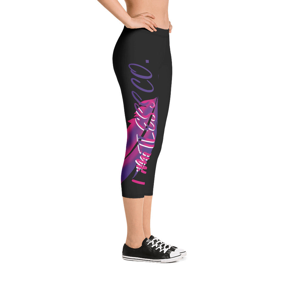 THE FEATHER CAPRI LEGGINGS