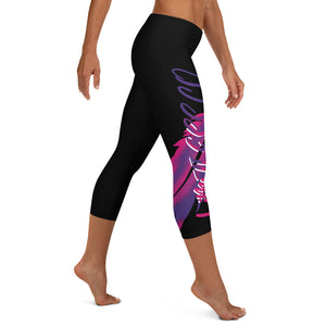 THE FEATHER CAPRI LEGGINGS