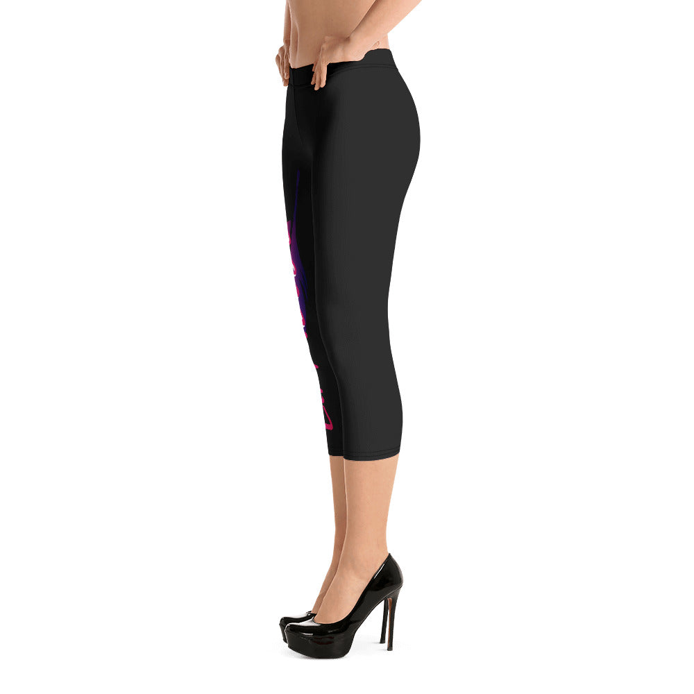 THE FEATHER CAPRI LEGGINGS