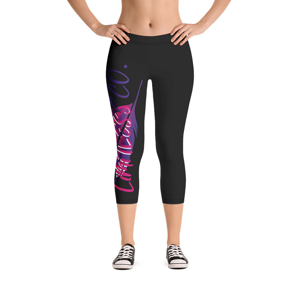 THE FEATHER CAPRI LEGGINGS