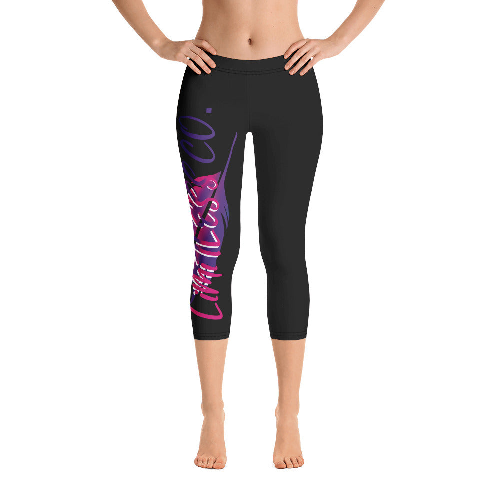 THE FEATHER CAPRI LEGGINGS